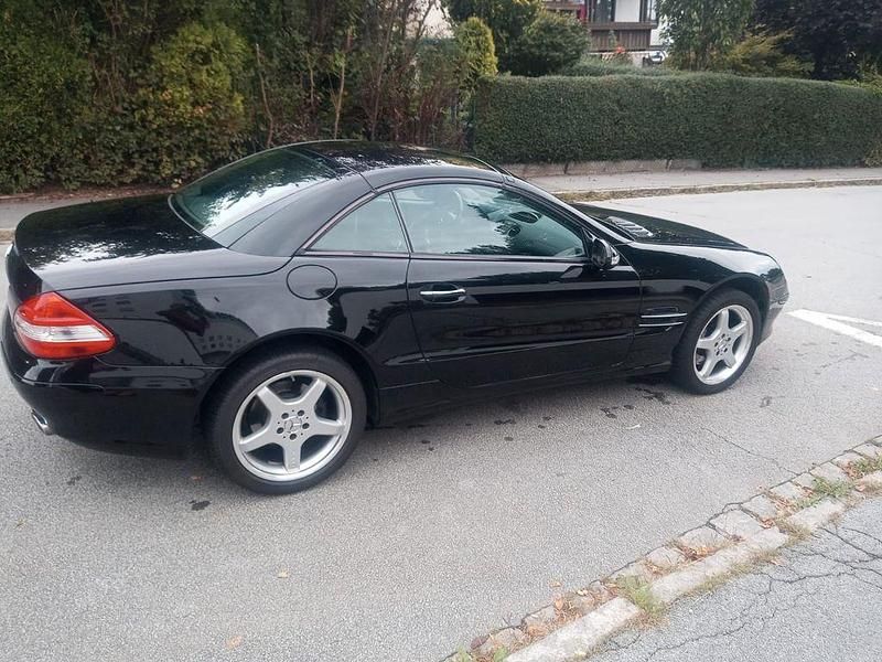 Schwarz Gebraucht 2002 Mercedes SL500 Cabrio | 17.400 € (Guter Preis) - Bild 1/4