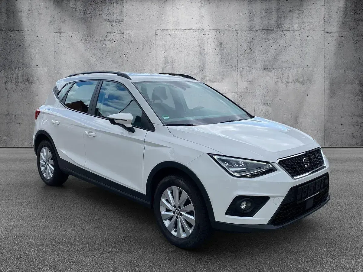 Gebraucht Seat Arona 90 PS (66 kW) 2021 "candy" weiss SUV