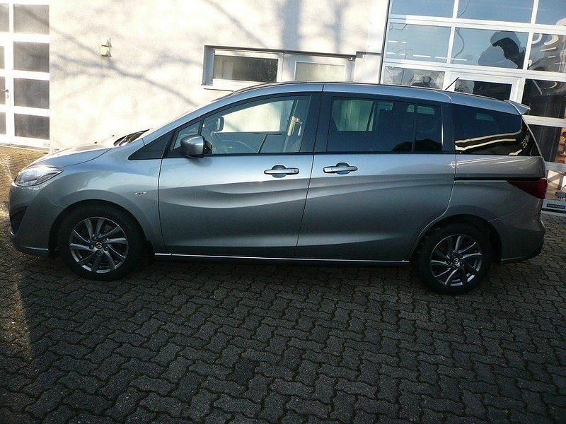 Gebraucht Mazda 5 Edition 144 PS (105 kW) 2012 Plutossilber metallic Van / Kleinbus