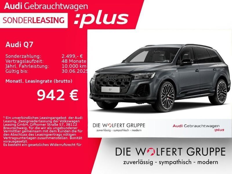Daytonagrau perleffekt Gebraucht 2024 Audi Q7 S-Line SUV | 84.975 € (Fairer Preis) - Bild 1/4