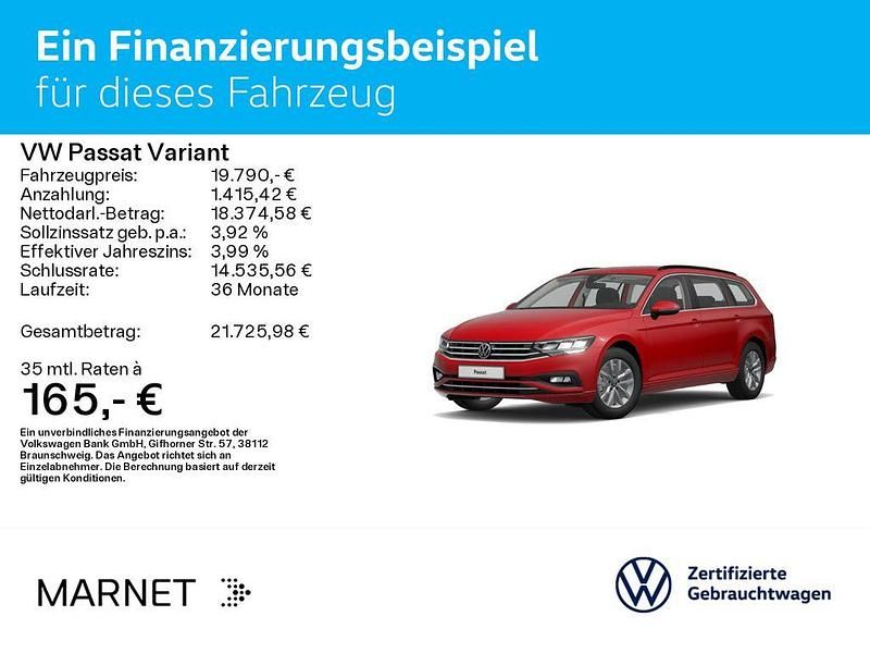Gebraucht VW Passat Business 122 PS (89 kW) 2023 Tornadorot Kombi