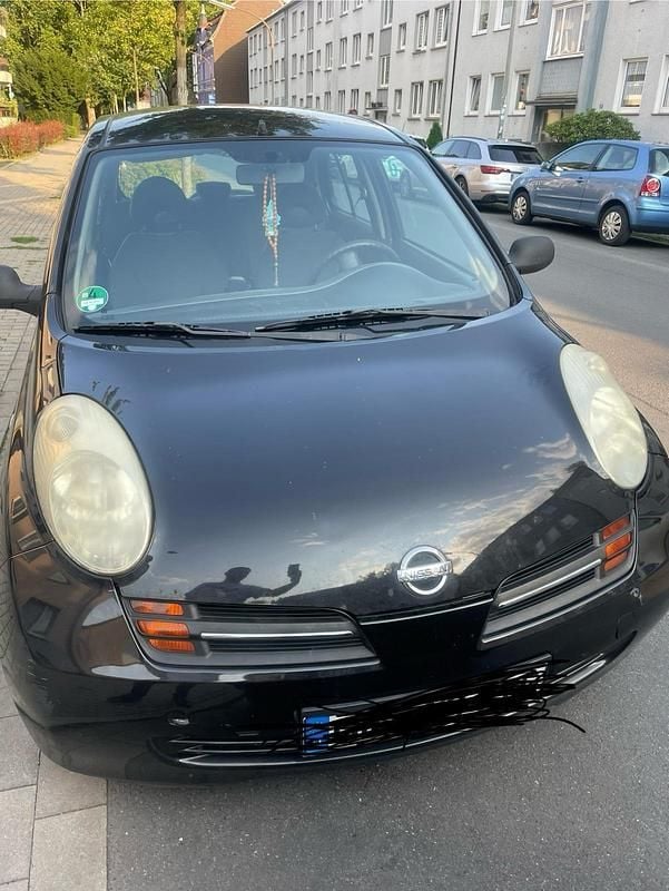 Schwarz Gebraucht 2003 Nissan Micra Kleinwagen | 600 € (Guter Preis) - Bild 1/4