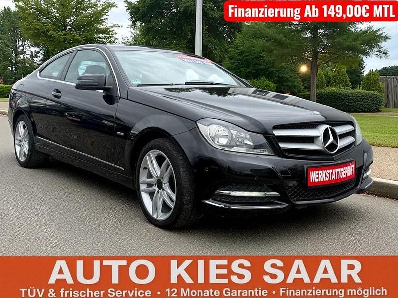 Grau Gebraucht 2011 Mercedes C180 Edition 1 Coupé | 9.999 € (Superpreis) - Bild 1/4
