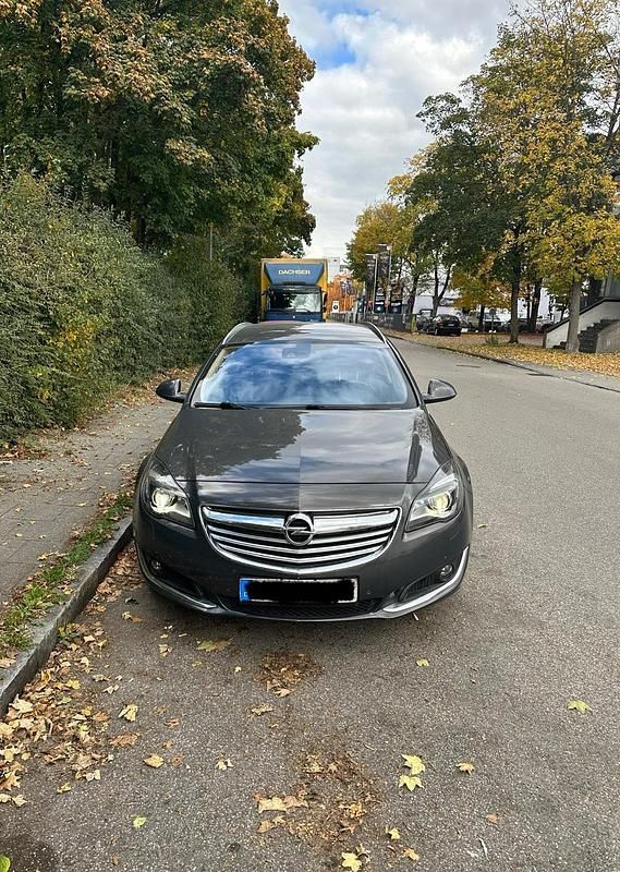 Grau Gebraucht 2015 Opel Insignia Kombi | 6.380 € (Superpreis) - Bild 1/4