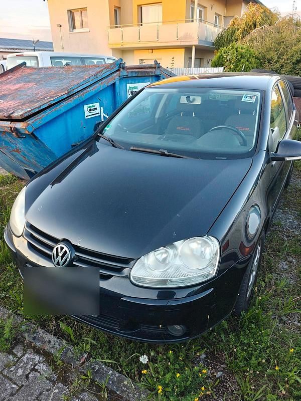 Schwarz Gebraucht 2007 VW Golf V Goal Kleinwagen | 2.100 € (Fairer Preis) - Bild 1/4