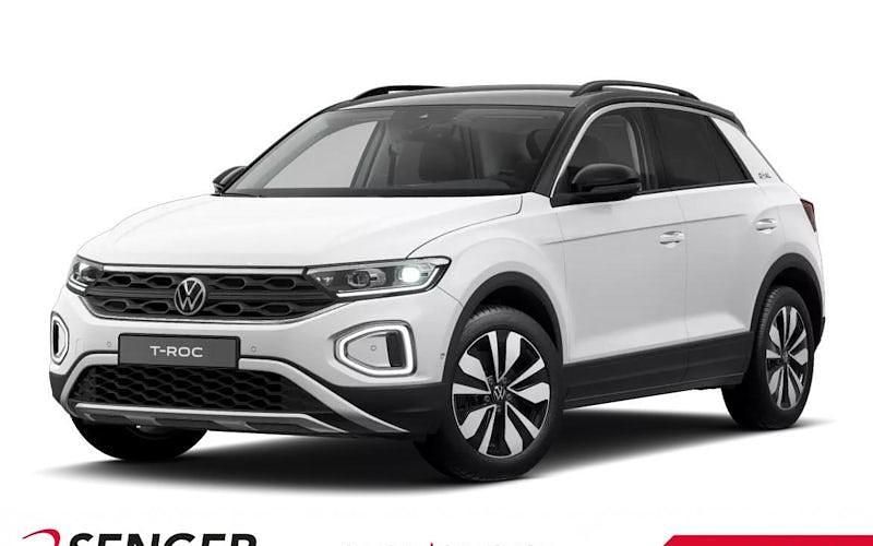 Pure white schwarz Gebraucht 2025 VW T-Roc Goal SUV | 29.990 € (Fairer Preis) - Bild 1/4