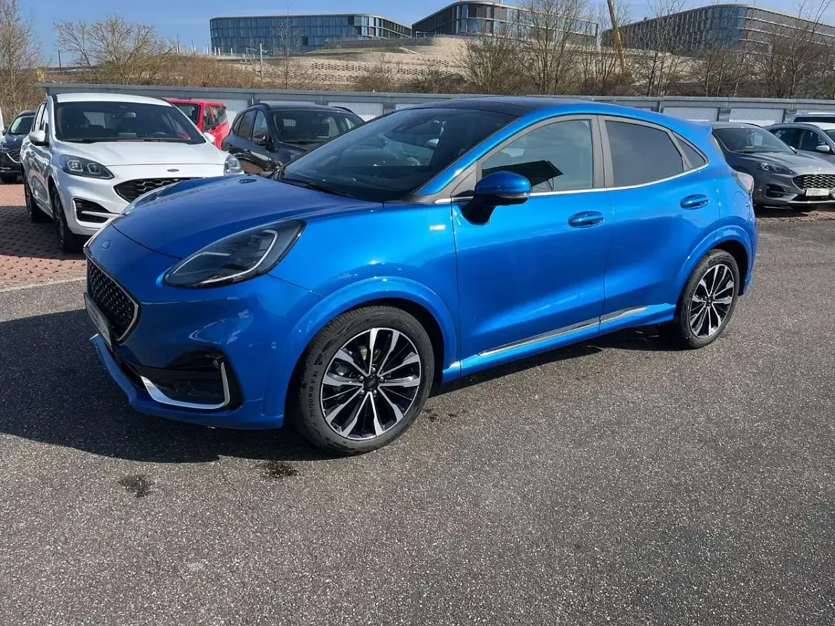 Usata Ford Puma ST-Line 125 CV (91 kW) 2021 Blu SUV