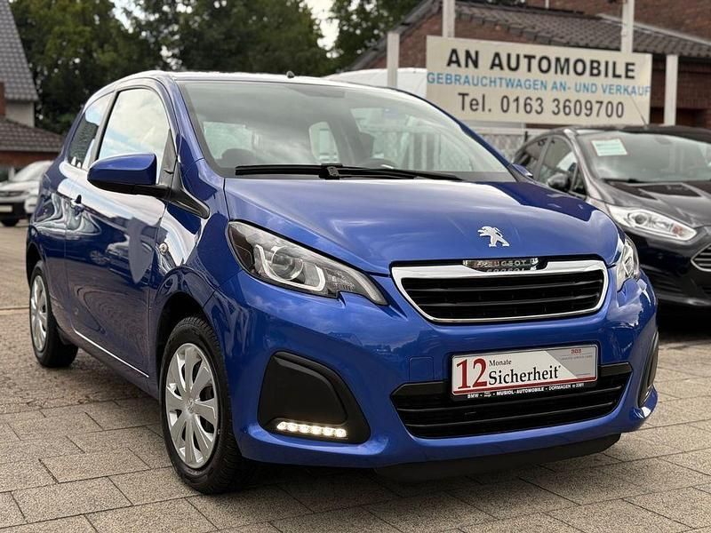 Blau Gebraucht 2019 Peugeot 108 Active Kleinwagen | 7.750 € (Fairer Preis) - Bild 1/4