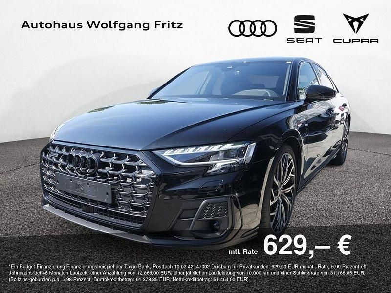 Schwarz Gebraucht 2023 Audi A8 Sport Limousine | 64.330 € (Superpreis) - Bild 1/4