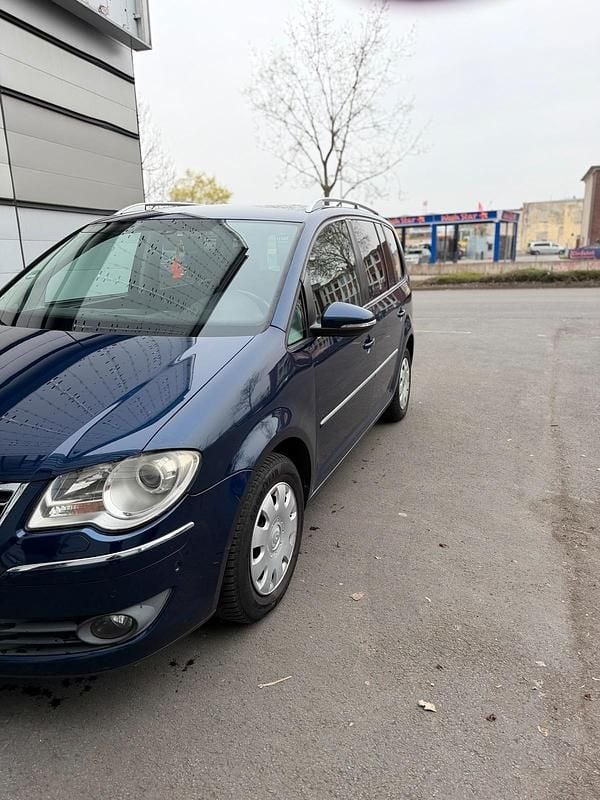 Gebraucht VW Touran 105 PS (77 kW) 2009 Blau Van / Kleinbus
