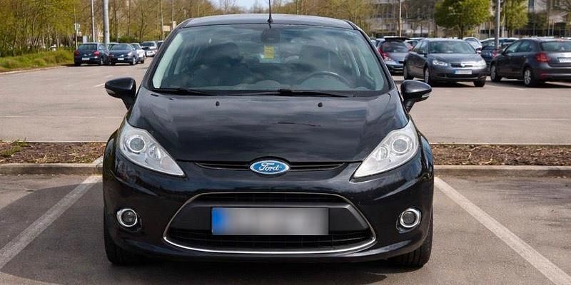 Gebraucht Ford Fiesta 82 PS (60 kW) 2008 Schwarz Kleinwagen