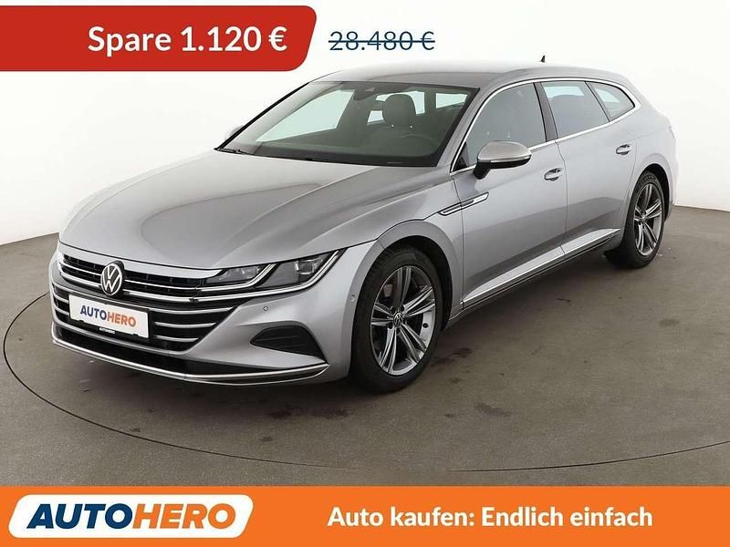 Gebraucht VW Arteon Elegance 200 PS (147 kW) 2021 Pyrit silber Kombi