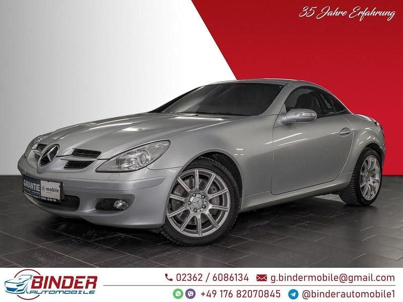 Gebraucht Mercedes SLK350 272 PS (200 kW) 2004 Silber Cabrio