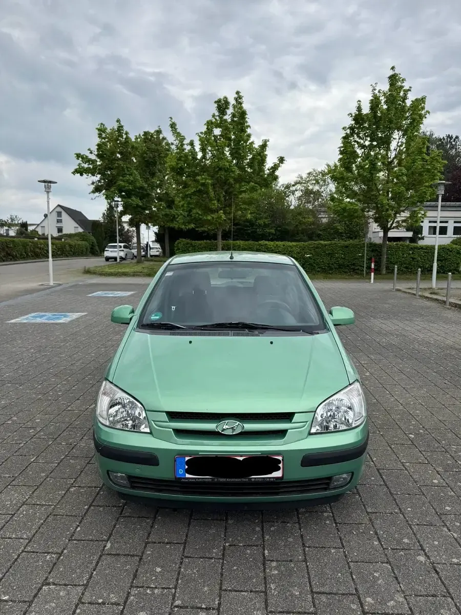 Gebraucht Hyundai Getz 82 PS (60 kW) 2003 Grün Kleinwagen