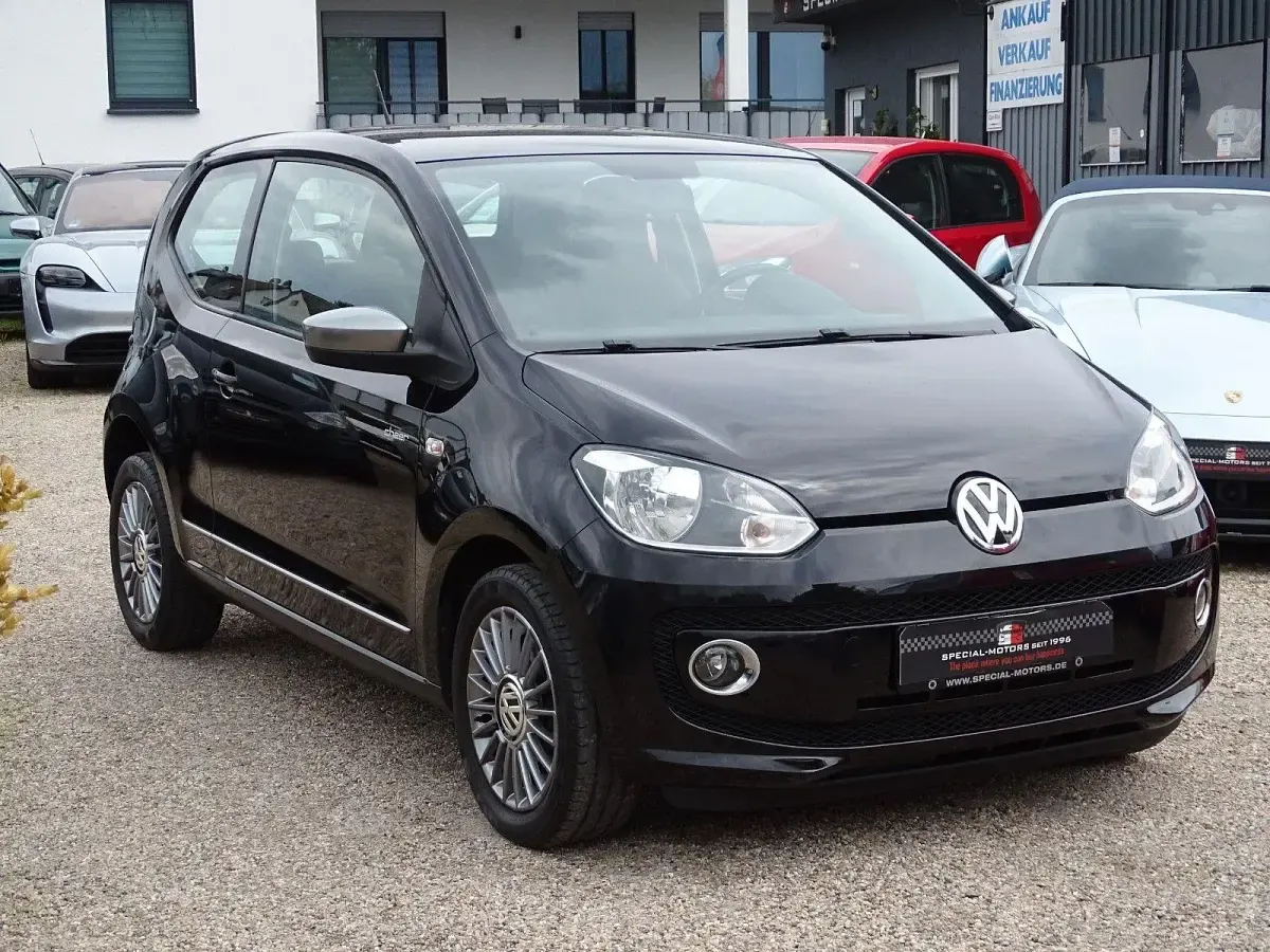 Gebraucht VW up! 75 PS (55 kW) 2014 Schwarz Kleinwagen