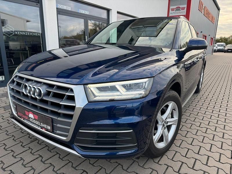 Blau Gebraucht 2020 Audi Q5 Sport SUV | 25.590 € (Guter Preis) - Bild 1/4