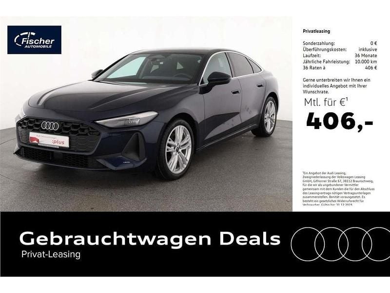 Blau Gebraucht 2025 Audi A5 Sport Coupé | 42.940 € (Superpreis) - Bild 1/4