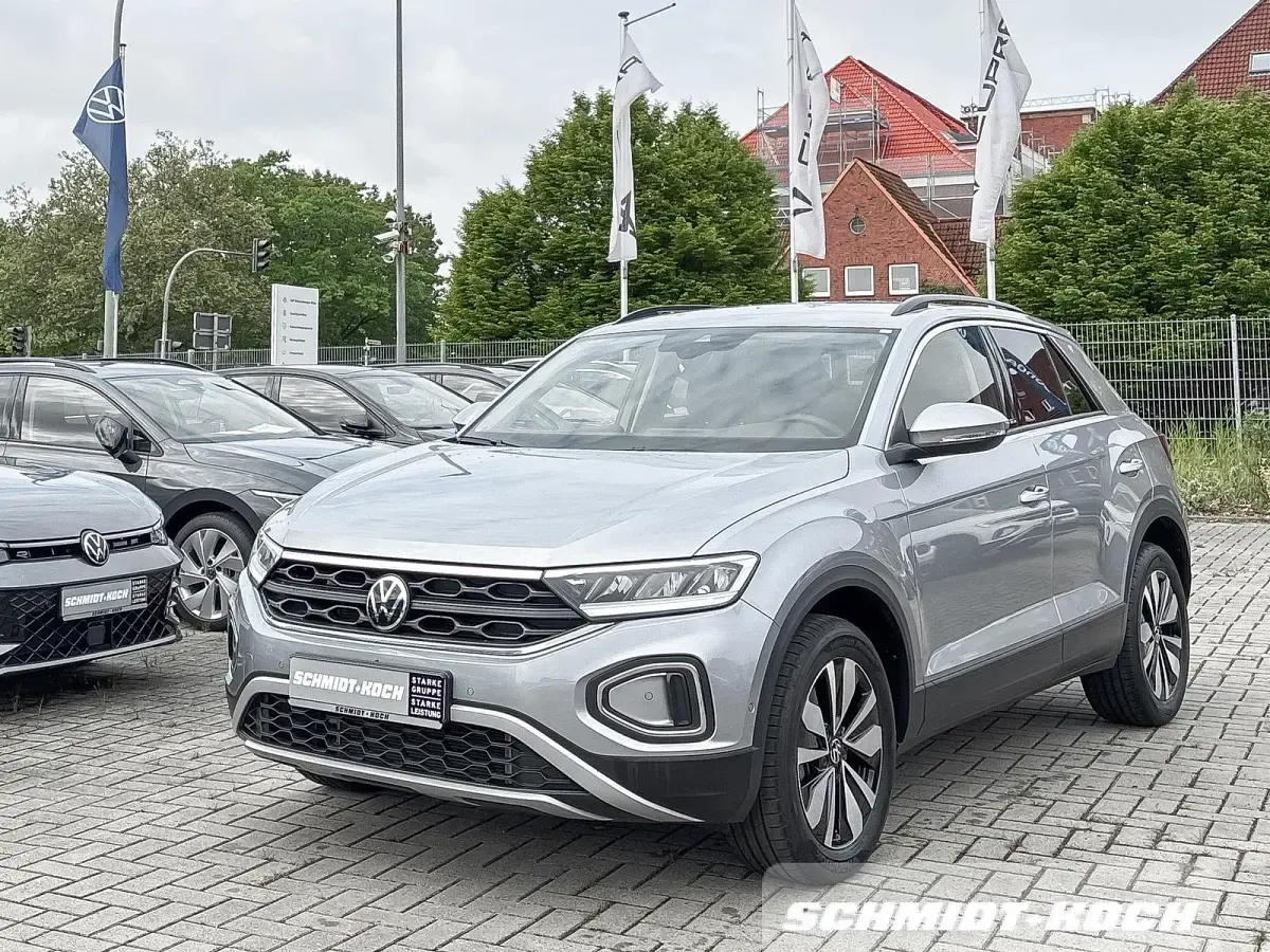 Gebraucht VW T-Roc Move 116 PS (85 kW) 2024 Silber SUV