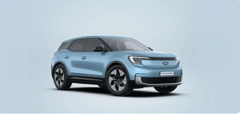 Nouvelle Ford Explorer Premium 125 kW (170 ch) 2026 Bleue SUV