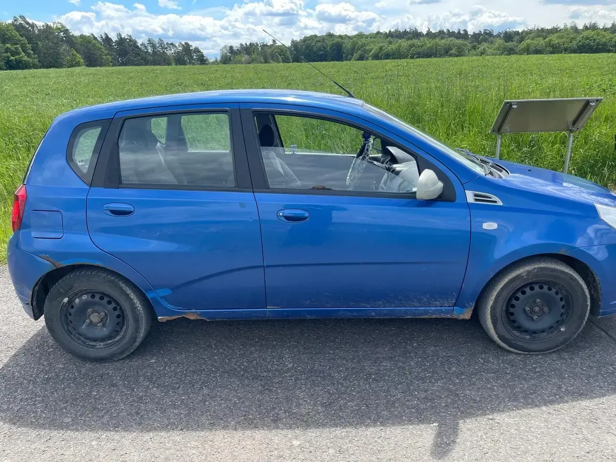 Occasion Chevrolet Aveo 86 ch (63 kW) 2009 Bleue Citadine