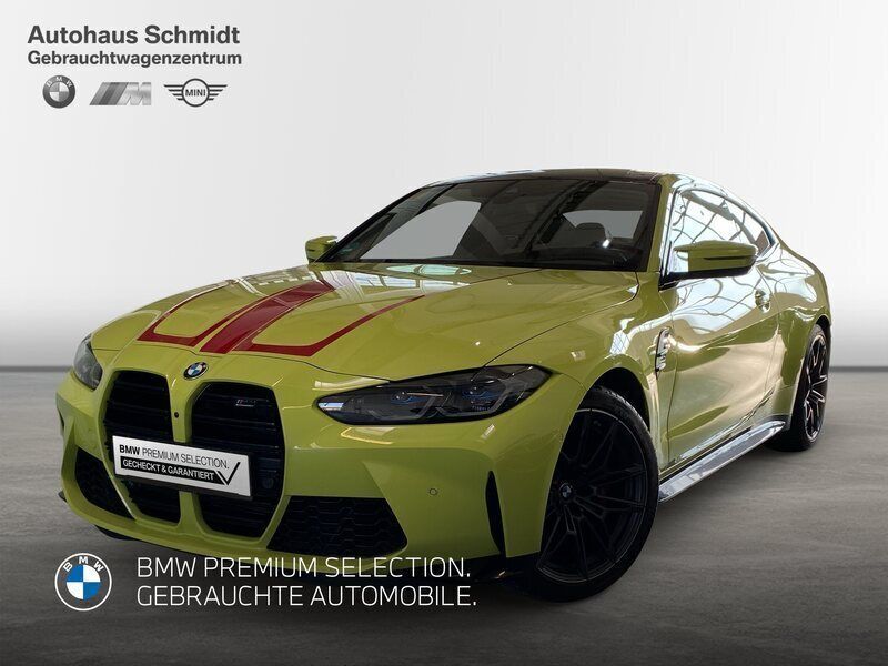 M sao paulo gelb uni Gebraucht 2024 BMW M4 Competition Edition Coupé | 78.990 € (Superpreis) - Bild 1/4