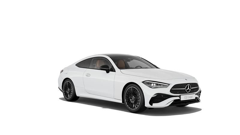 Polarweiß Neu 2025 Mercedes CLE200 Coupé | 70.091 € (Guter Preis) - Bild 1/2