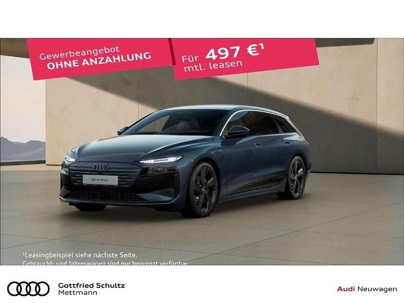 Plasmablau metallic Neu 2025 Audi A6 e-tron Performance Kombi | 75.950 € (Superpreis) - Bild 1/4