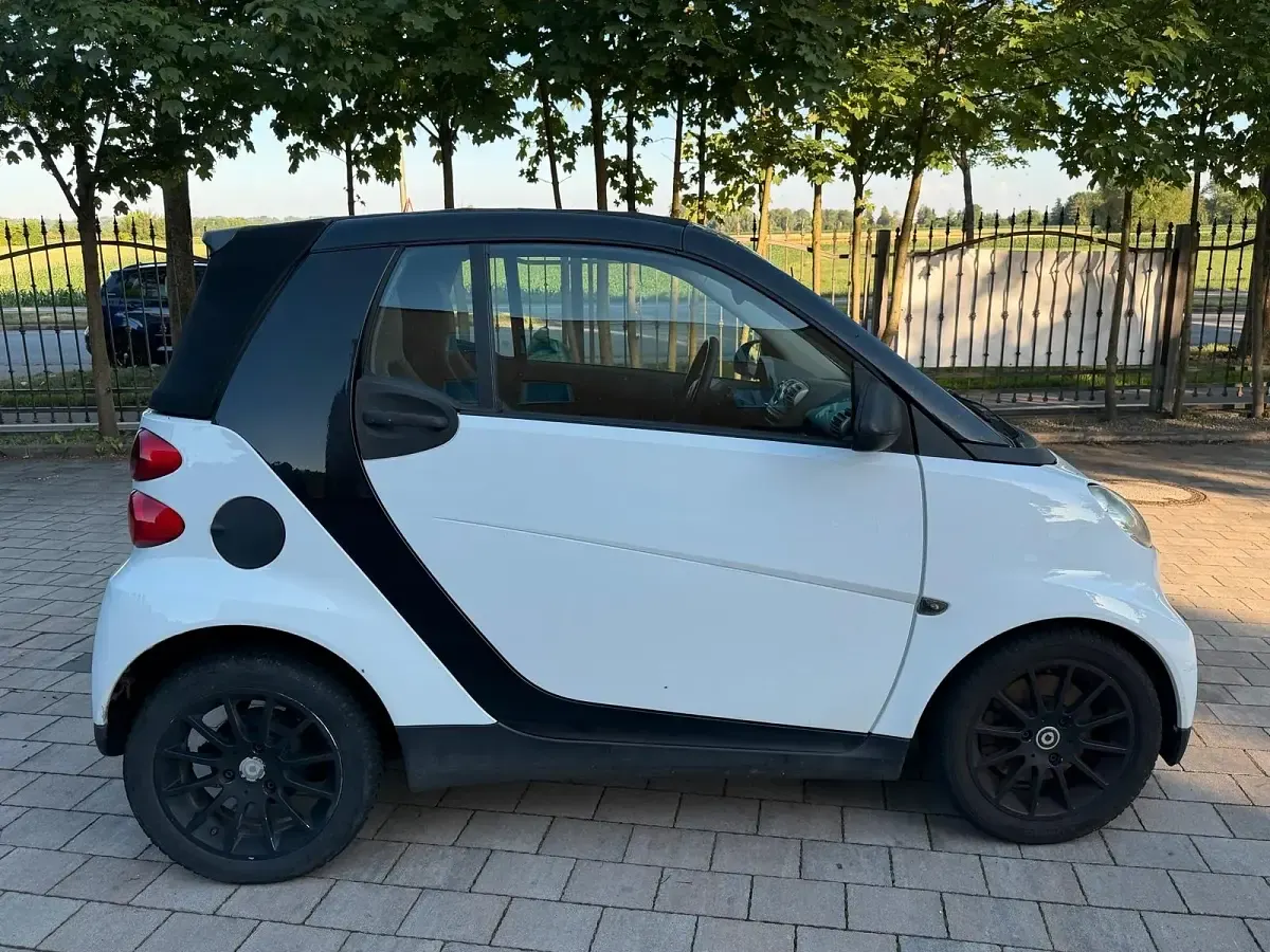 Gebraucht Smart ForTwo Cabrio 71 PS (52 kW) 2009 Weiß Cabrio