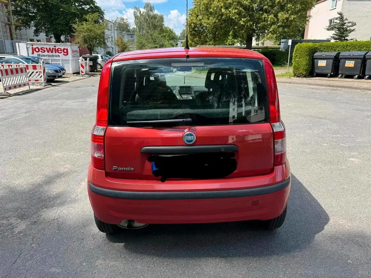 Gebraucht Fiat Panda 54 PS (39 kW) 2007 Rot Kleinwagen