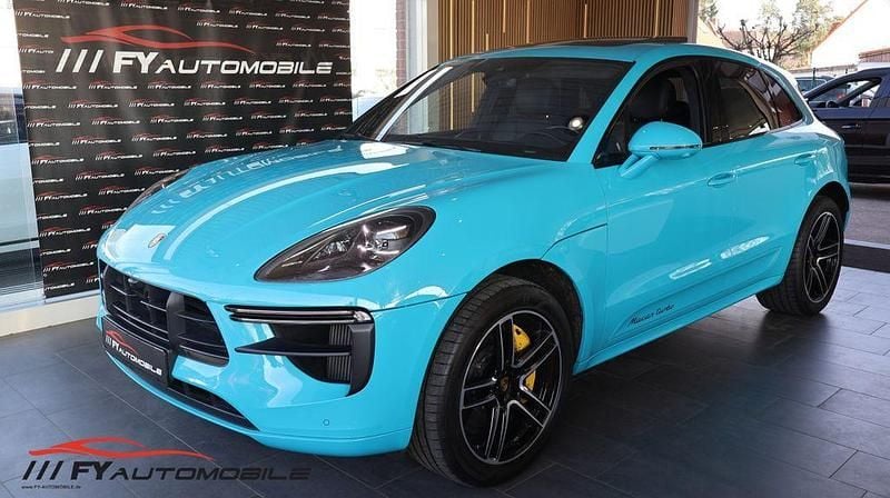 Gebraucht Porsche Macan Turbo Sport 441 PS (324 kW) 2020 Blau SUV