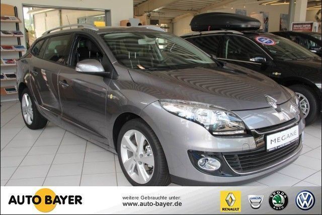 Gebraucht Renault Mégane GrandTour Dynamique 131 PS (96 kW) 2013 Grau metallic Kombi