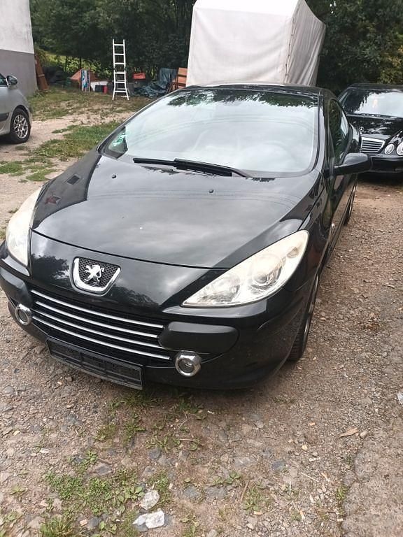 Schwarz Gebraucht 2006 Peugeot 307 CC Cabrio | 1.350 € (Guter Preis) - Bild 1/4