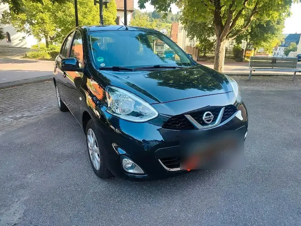 Gebraucht Nissan Micra Acenta 80 PS (58 kW) 2015 Schwarz Kleinwagen