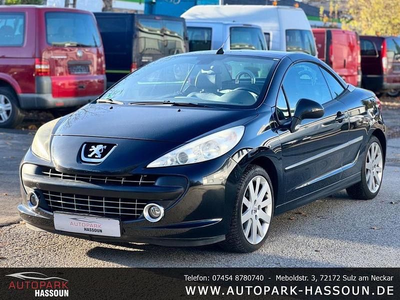 Schwarz Gebraucht 2007 Peugeot 207 CC Sport Cabrio | 3.999 € (Fairer Preis) - Bild 1/4