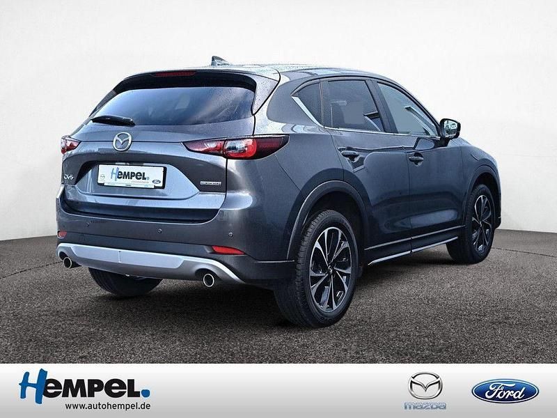 Gebraucht Mazda CX-5 165 PS (121 kW) 2023 Grau / machine gray (metallic) SUV