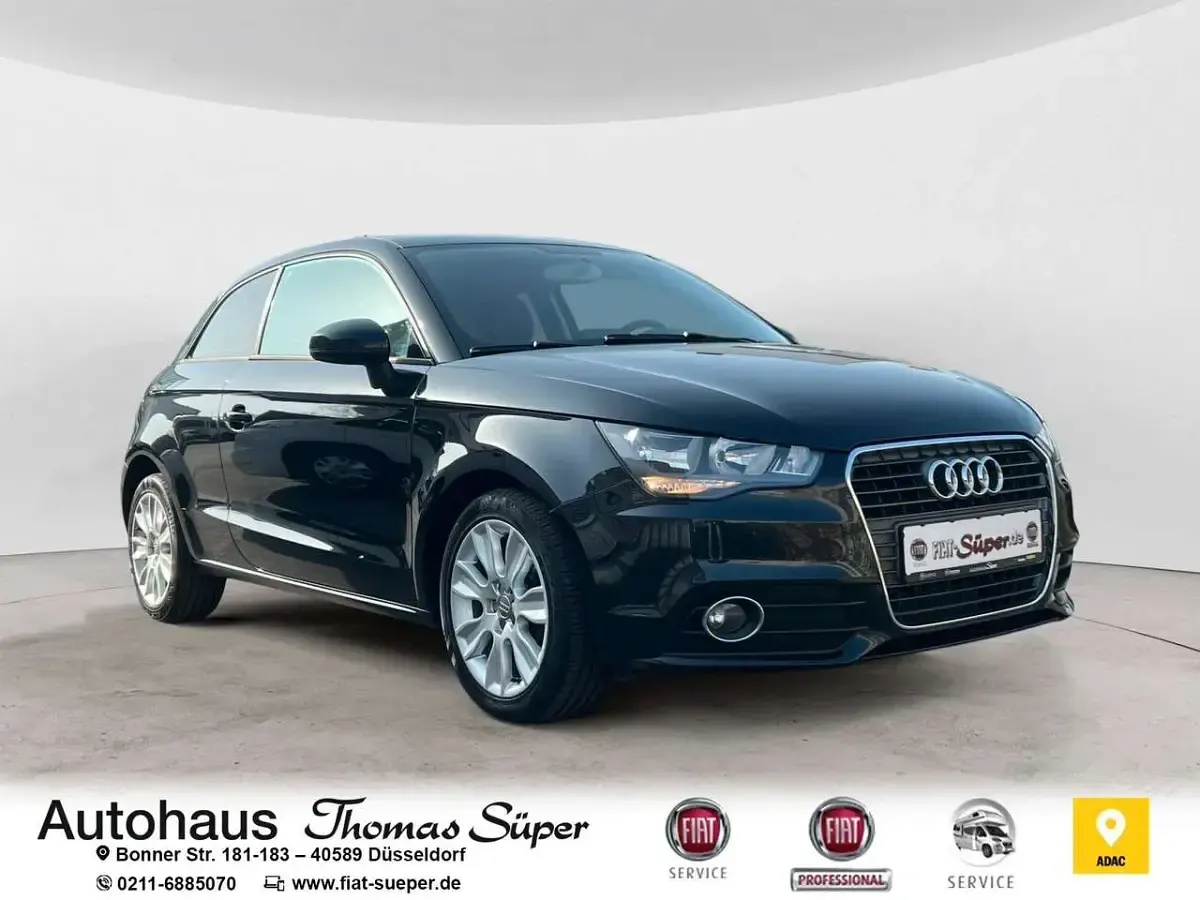 Gebraucht Audi A1 Ambition 122 PS (89 kW) 2012 Schwarz Kleinwagen