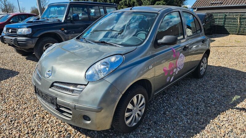 Grau Gebraucht 2007 Nissan Micra Acenta Kleinwagen | 690 € (Guter Preis) - Bild 1/4