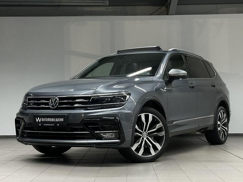 Grau Gebraucht 2020 VW Tiguan Allspace R-line SUV | 27.980 € (Fairer Preis) - Bild 1/4