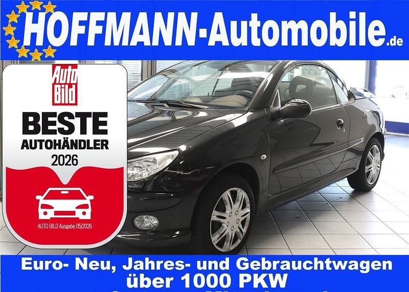 Gebraucht Peugeot 206 109 PS (80 kW) 2005 Schwarzmet. (metallic) Cabrio