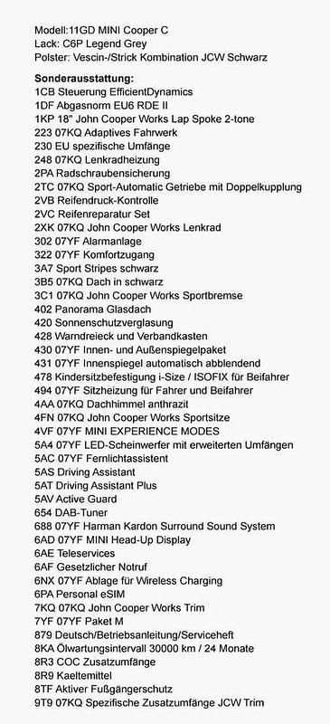 Gebraucht Mini John Cooper Works 156 PS (114 kW) 2025 Grau Kleinwagen