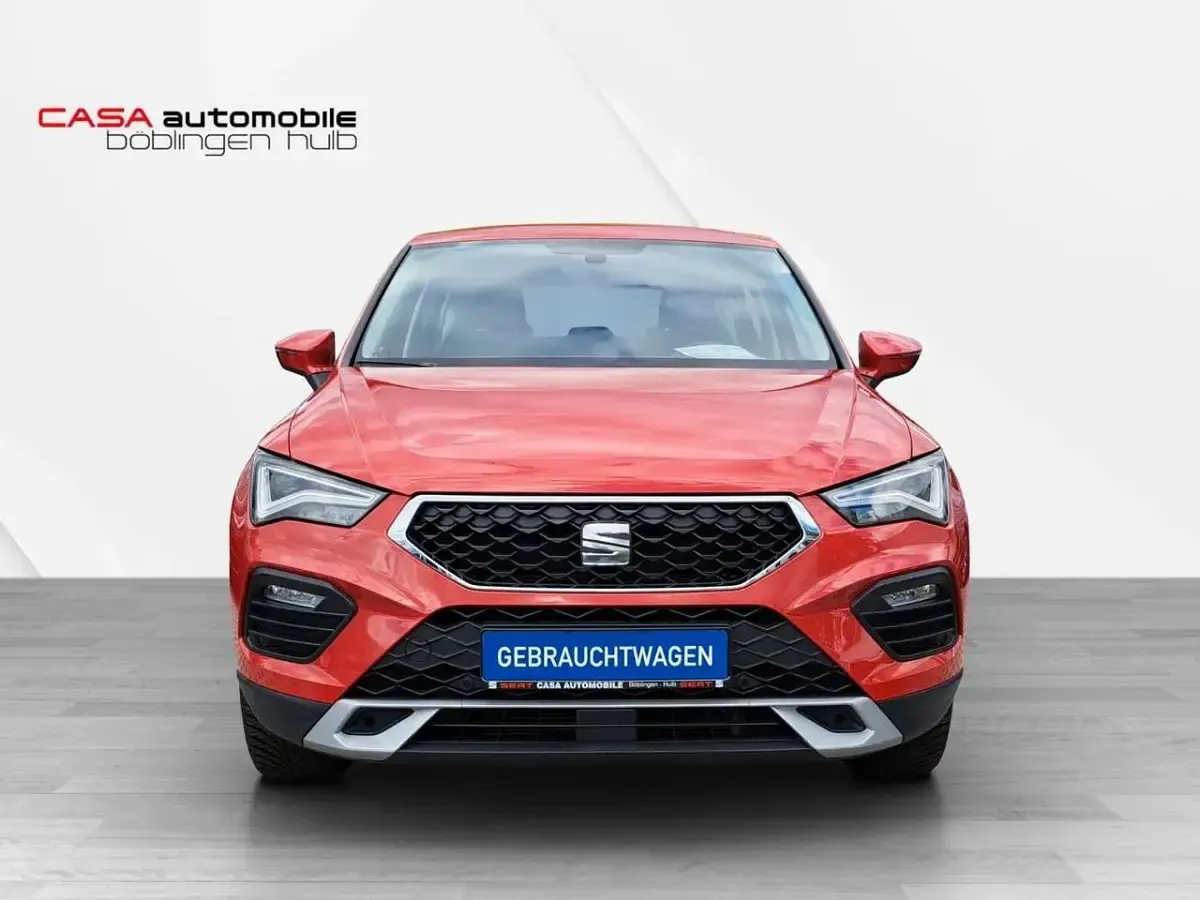Gebraucht Seat Ateca Style 150 PS (110 kW) 2021 Rot SUV