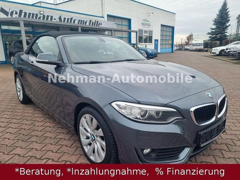 Second-hand BMW 220 Advantage 190 CP (139 kW) 2015 Gri Cabrio