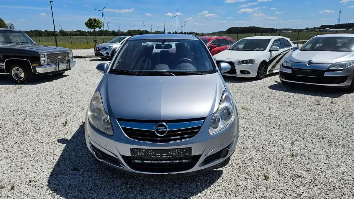 Gebraucht Opel Corsa Edition 60 PS (44 kW) 2007 Silber Kleinwagen
