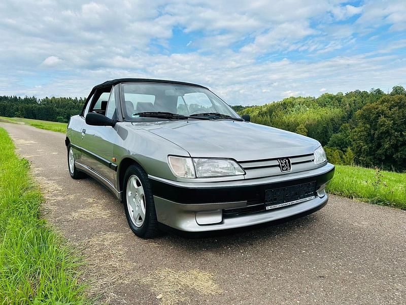 Grau Gebraucht 1994 Peugeot 306 Cabriolet Cabrio | 1.695 € - Bild 1/4