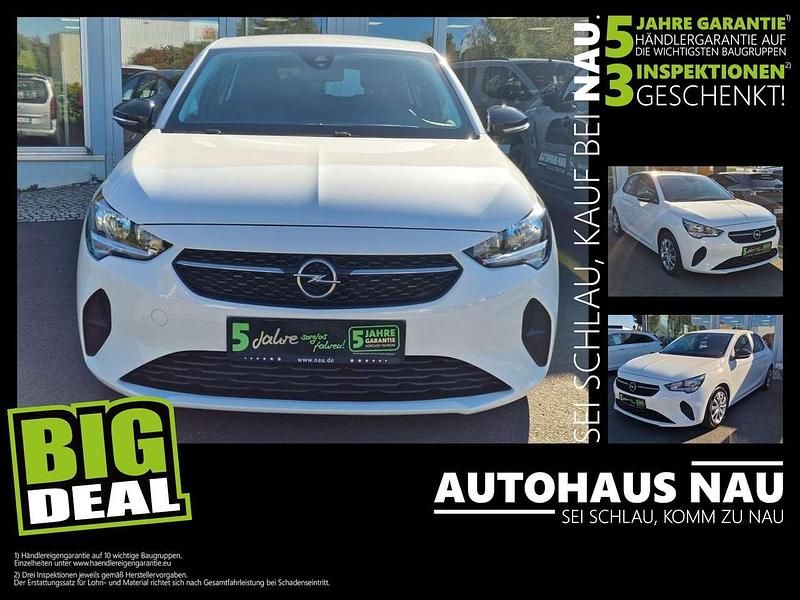 Lack weiss banquise/typ aussenverkl Gebraucht 2023 Opel Corsa Edition Kleinwagen | 11.990 € (Guter Preis) - Bild 1/4