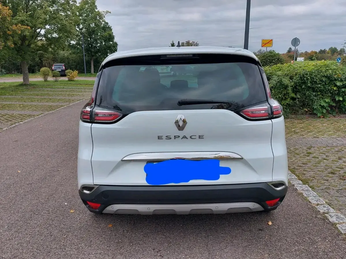 Gebraucht Renault Espace 225 PS (165 kW) 2018 Weiß Van / Kleinbus