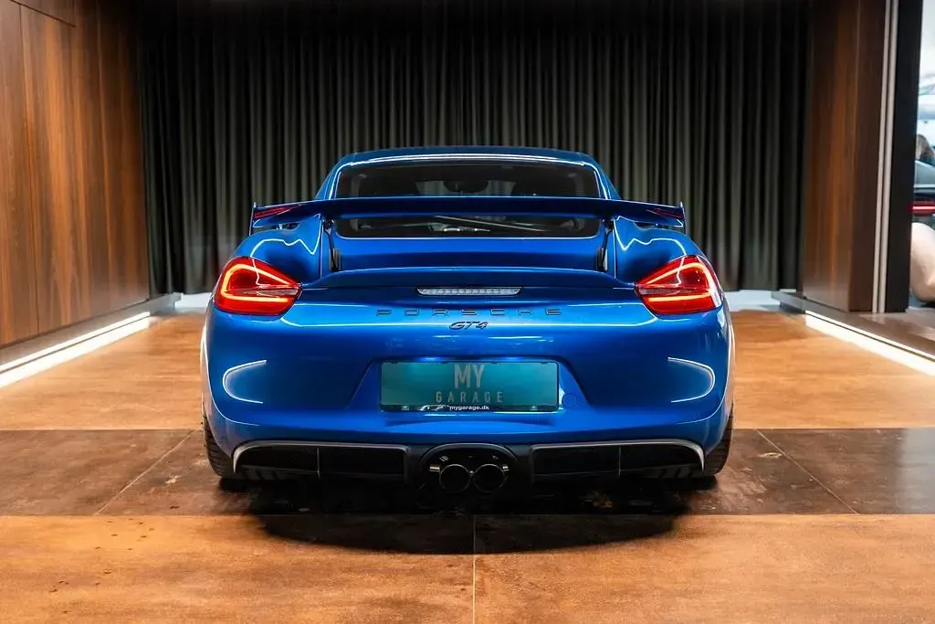 Gebraucht Porsche Cayman GT4 385 PS (283 kW) 2015 Blau Coupé