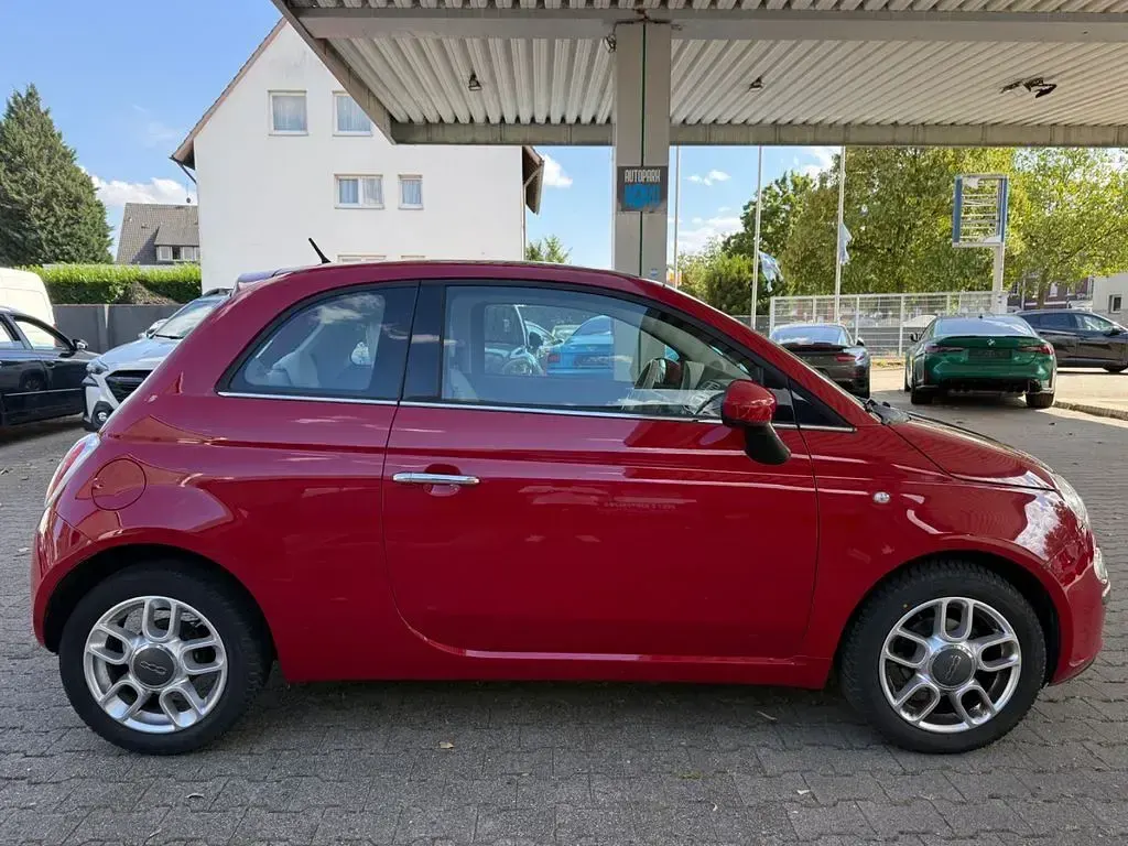 Gebraucht Fiat 500 Lounge 69 PS (50 kW) 2009 Rot Cabrio