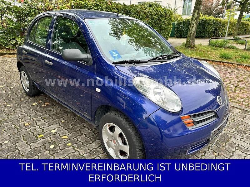 Blau Gebraucht 2003 Nissan Micra Visia Kleinwagen | 1.290 € (Guter Preis) - Bild 1/4