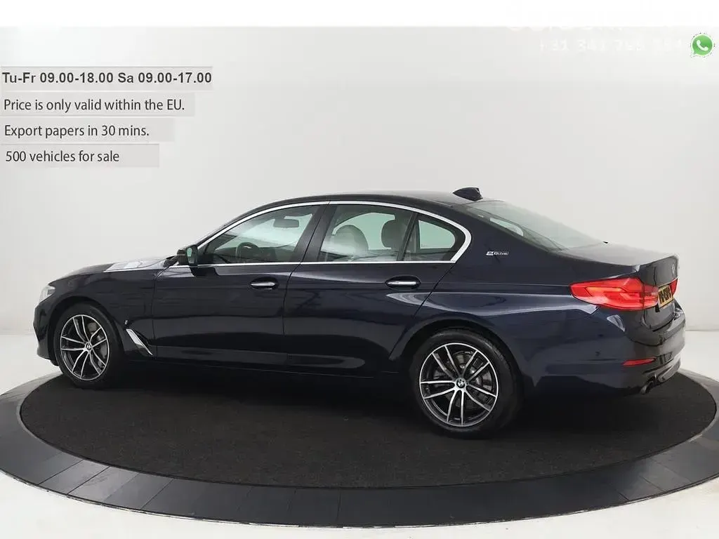 Usata BMW 530e Executive 252 CV (185 kW) 2017 Blu Berlina